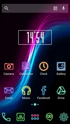 Neon Lines android App screenshot 2