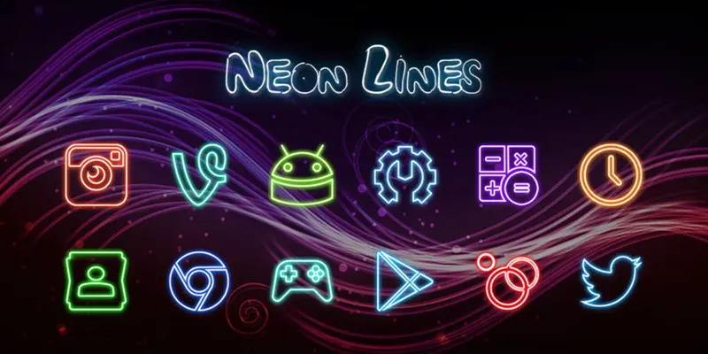 Neon Lines android App screenshot 3